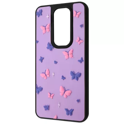 Чохол WAVE Doodle Case Xiaomi Redmi Note 8 Pro butterflies