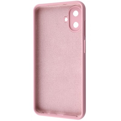 Чохол WAVE Full Silicone Cover Samsung Galaxy A07 pink