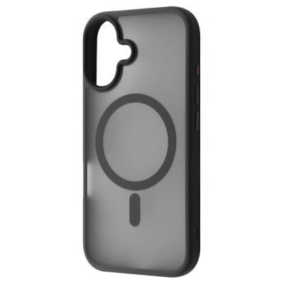 Чохол WAVE Matte Insane Case with Magnetic Ring iPhone 17 black