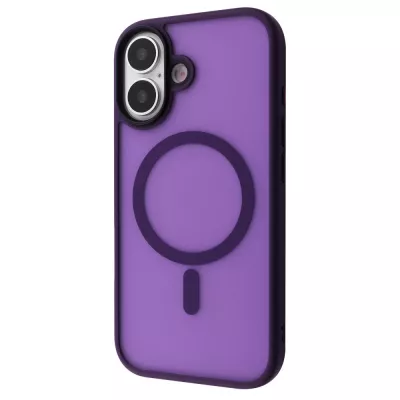 Чохол WAVE Matte Insane Case with Magnetic Ring iPhone 17 deep purple