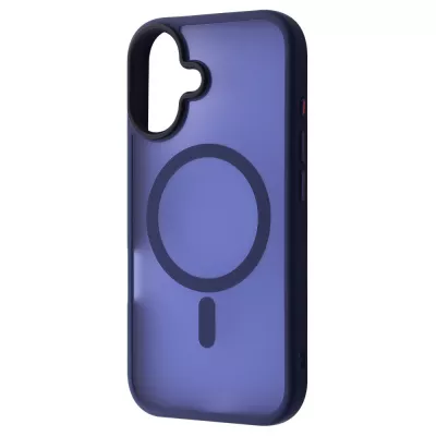 Чохол WAVE Matte Insane Case with Magnetic Ring iPhone 17 midnight blue