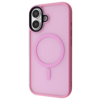 Чохол WAVE Matte Insane Case with Magnetic Ring iPhone 17 pink