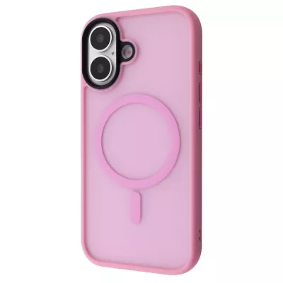 Чохол WAVE Matte Insane Case with Magnetic Ring iPhone 17 pink