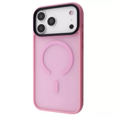 Чохол WAVE Matte Insane Case with Magnetic Ring iPhone 17 Pro pink