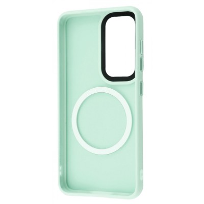 Чохол WAVE Matte Insane Case with Magnetic Ring Samsung Galaxy S24/S25 mint