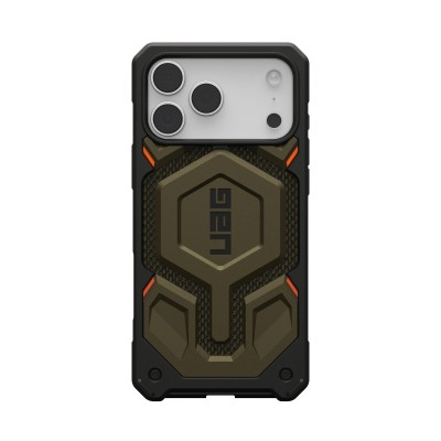 Чохол для iPhone 17 Pro Max, Monarch Pro MagSafe, Kevlar Element Green (11451411397B) Чохол для iPhone 17 Pro Max, Monarch Pro MagSafe, Kevlar Element Green (11451411397B)
