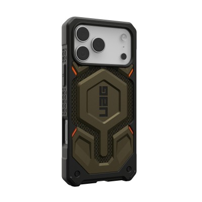 Чохол для iPhone 17 Pro Max, Monarch Pro MagSafe, Kevlar Element Green (11451411397B) Чохол для iPhone 17 Pro Max, Monarch Pro MagSafe, Kevlar Element Green (11451411397B)