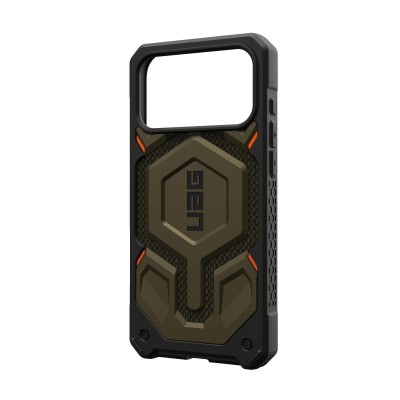 Чохол для iPhone 17 Pro Max, Monarch Pro MagSafe, Kevlar Element Green (11451411397B) Чохол для iPhone 17 Pro Max, Monarch Pro MagSafe, Kevlar Element Green (11451411397B)