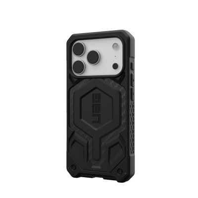 Чохол для iPhone 17 Pro, Monarch Pro MagSafe, Carbon Fiber (114513114242) Чохол для iPhone 17 Pro, Monarch Pro MagSafe, Carbon Fiber (114513114242)