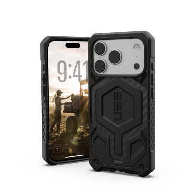 Чохол для iPhone 17 Pro, Monarch Pro MagSafe, Carbon Fiber (114513114242) Чохол для iPhone 17 Pro, Monarch Pro MagSafe, Carbon Fiber (114513114242)