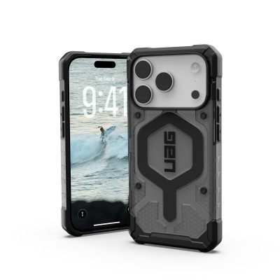 Чохол для iPhone 17 Pro, Pathfinder Clear MagSafe, Ash/Black (114551113140) Чохол для iPhone 17 Pro, Pathfinder Clear MagSafe, Ash/Black (114551113140)