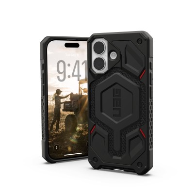 Чохол для iPhone 17, Monarch Pro MagSafe, Kevlar Black (114516113940) Чохол для iPhone 17, Monarch Pro MagSafe, Kevlar Black (114516113940)