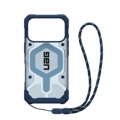 Чохол+ремінець для iPhone 17 Pro Pathfinder, Clear MagSafe Bundle, Blues Lanyard (1145511BV03)