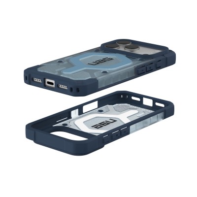 Чохол+ремінець для iPhone 17 Pro Pathfinder, Clear MagSafe Bundle, Blues Lanyard (1145511BV03)