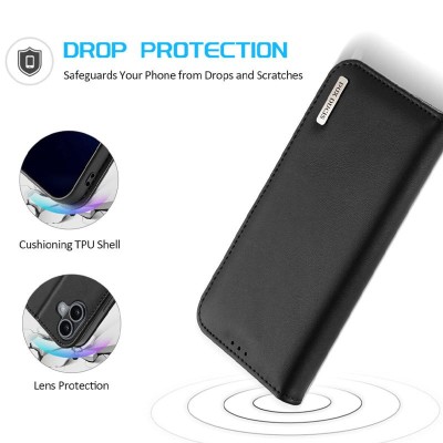 Чохол-книжка Dux Ducis Hivo для Apple iPhone 17 (6.3") Black Чохол-книжка Dux Ducis Hivo для Apple iPhone 17 (6.3") Black