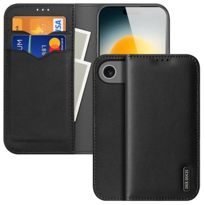 Чохол-книжка Dux Ducis Hivo для Apple iPhone 17 Air (6.5") Black Чохол-книжка Dux Ducis Hivo для Apple iPhone 17 Air (6.5") Black