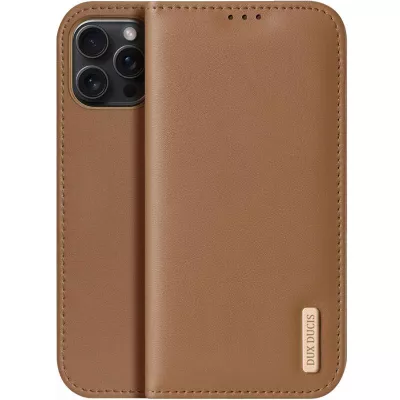 Чохол-книжка Dux Ducis Hivo для Apple iPhone 17 Pro (6.3") Brown