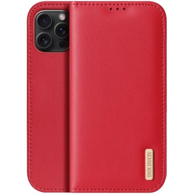 Чохол-книжка Dux Ducis Hivo для Apple iPhone 17 Pro (6.3") Red Чохол-книжка Dux Ducis Hivo для Apple iPhone 17 Pro (6.3") Red