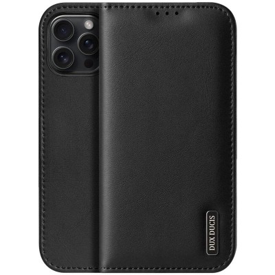 Чохол-книжка Dux Ducis Hivo для Apple iPhone 17 Pro Max (6.9") Black Чохол-книжка Dux Ducis Hivo для Apple iPhone 17 Pro Max (6.9") Black