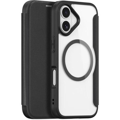 Чохол-книжка Dux Ducis Skin X Pro with MagSafe для Apple iPhone 17 (6.3") Black Чохол-книжка Dux Ducis Skin X Pro with MagSafe для Apple iPhone 17 (6.3") Black