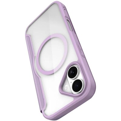 Чохол-книжка Dux Ducis Skin X Pro with MagSafe для Apple iPhone 17 (6.3") Purple Pink Чохол-книжка Dux Ducis Skin X Pro with MagSafe для Apple iPhone 17 (6.3") Purple Pink