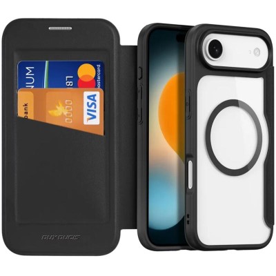 Чохол-книжка Dux Ducis Skin X Pro with MagSafe для Apple iPhone 17 Air (6.5") Black Чохол-книжка Dux Ducis Skin X Pro with MagSafe для Apple iPhone 17 Air (6.5") Black