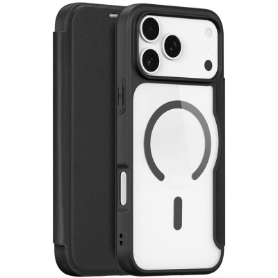 Чохол-книжка Dux Ducis Skin X Pro with MagSafe для Apple iPhone 17 Pro Max (6.9") Black Чохол-книжка Dux Ducis Skin X Pro with MagSafe для Apple iPhone 17 Pro Max (6.9") Black