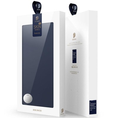 Чохол-книжка Dux Ducis з кишенею для візиток для Apple iPhone 17 Pro (6.3") Синій