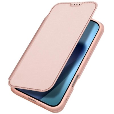 Чохол-книжка Dux Ducis з кишенею для візиток для Apple iPhone 17 Pro Max (6.9") Rose Gold