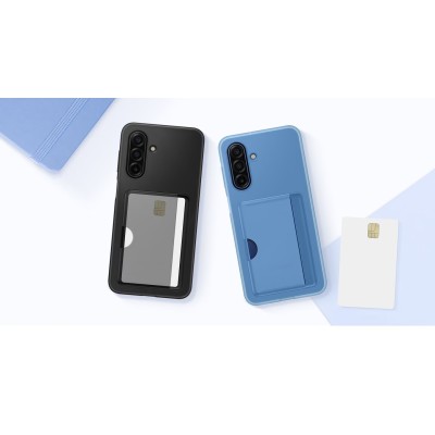 Чохол-накладка Samsung A17 Card Slot EF-OA176TLEGWW / Blue Чохол-накладка Samsung A17 Card Slot EF-OA176TLEGWW / Blue