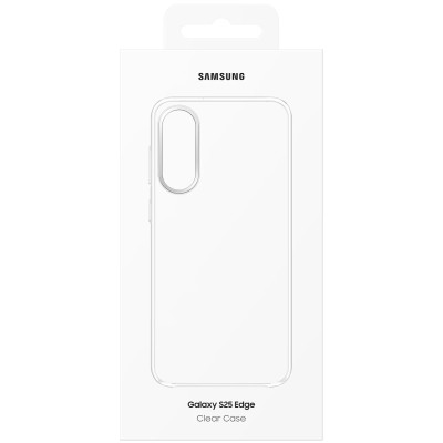 Чохол-накладка Samsung S25 Edge (S937) (EF-QS937CTEGWW) Clear case прозорий Чохол-накладка Samsung S25 Edge (S937) (EF-QS937CTEGWW) Clear case прозорий