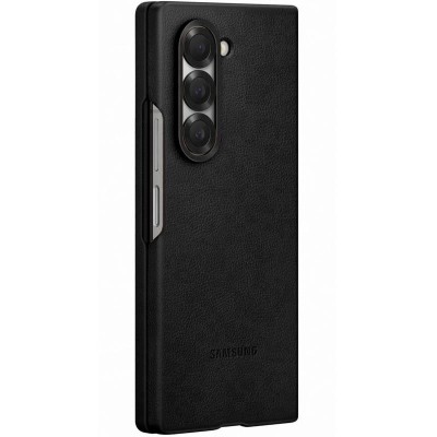 Шкіряний чохол Leather Case (AAA) для Samsung Galaxy Z Fold7 Black Шкіряний чохол Leather Case (AAA) для Samsung Galaxy Z Fold7 Black