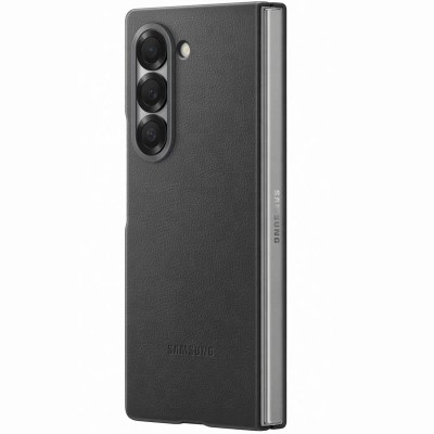 Шкіряний чохол Leather Case (AAA) для Samsung Galaxy Z Fold7 Gray Шкіряний чохол Leather Case (AAA) для Samsung Galaxy Z Fold7 Gray