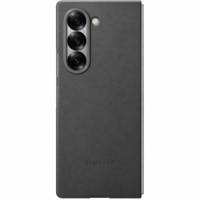 Шкіряний чохол Leather Case (AAA) для Samsung Galaxy Z Fold7 Gray Шкіряний чохол Leather Case (AAA) для Samsung Galaxy Z Fold7 Gray