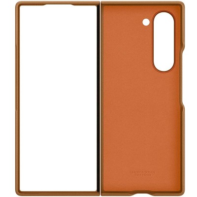 Шкіряний чохол Leather Case (AAA) для Samsung Galaxy Z Fold7 Tan Шкіряний чохол Leather Case (AAA) для Samsung Galaxy Z Fold7 Tan