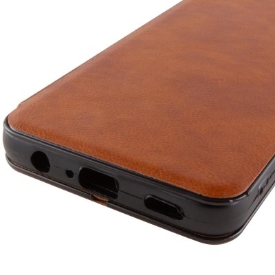 Шкіряний чохол-книжка Belora для Samsung Galaxy A07 Brown