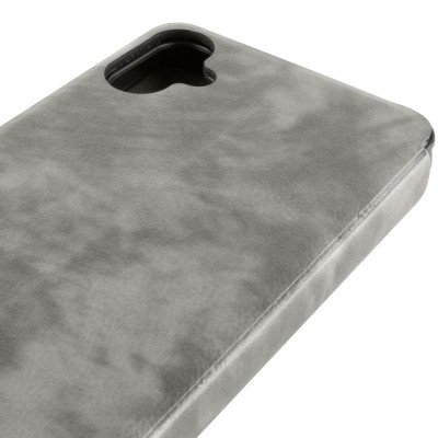 Шкіряний чохол-книжка Belora для Samsung Galaxy A07 Gray