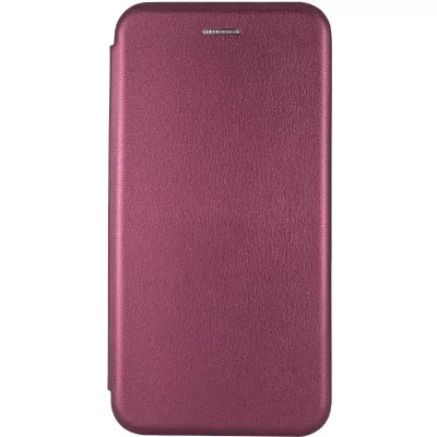 Шкіряний чохол-книжка Classy для Apple iPhone X / XS (5.8") Бордовий