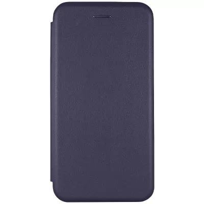 Шкіряний чохол-книжка Classy для Apple iPhone X / XS (5.8") Темно-синій