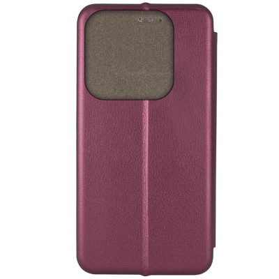 Шкіряний чохол-книжка Classy для Motorola Edge 50 Pro Бордовий Шкіряний чохол-книжка Classy для Motorola Edge 50 Pro Бордовий
