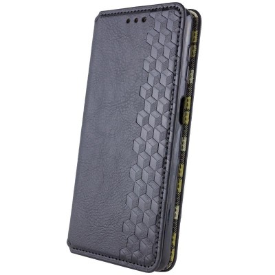 Шкіряний чохол-книжка GETMAN Cubic (PU) для Samsung Galaxy A07 Чорний Шкіряний чохол-книжка GETMAN Cubic (PU) для Samsung Galaxy A07 Чорний