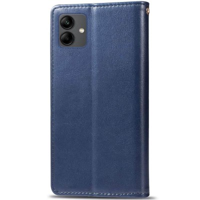Шкіряний чохол-книжка GETMAN Gallant (PU) для Samsung Galaxy A07 Синій Шкіряний чохол-книжка GETMAN Gallant (PU) для Samsung Galaxy A07 Синій