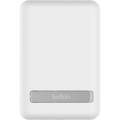 Акумулятор портативний літій-іонний Power Bank Belkin 5000мА·год, 7.5Вт, MagSafe, білий (BPD004BTWT)