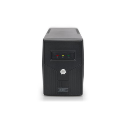 Джерело безперебійного живлення DIGITUS 600VA/360W, LED, RJ11, USB, 2xSchuko (DN-170063) Джерело безперебійного живлення DIGITUS 600VA/360W, LED, RJ11, USB, 2xSchuko (DN-170063)