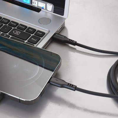 Кабель Proove Rebirth Type-C to Lightning 27W (1m) (CCRE27002102) white Кабель Proove Rebirth Type-C to Lightning 27W (1m) (CCRE27002102) white