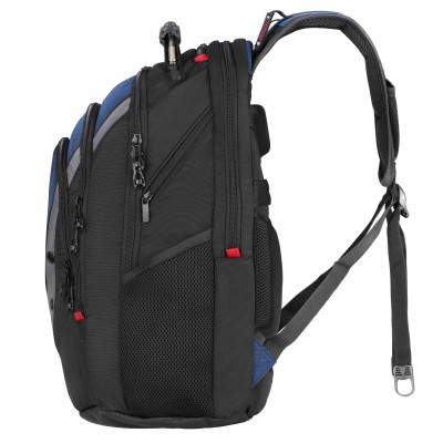 Рюкзак для ноутбука, Wenger Ibex 17", чорно-синій (600638)
