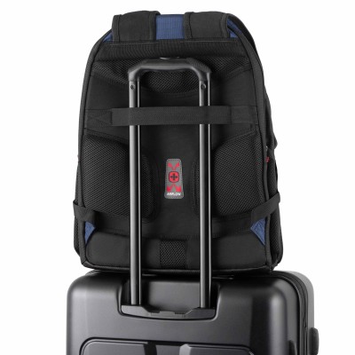 Рюкзак для ноутбука, Wenger Ibex 17", чорно-синій (600638)