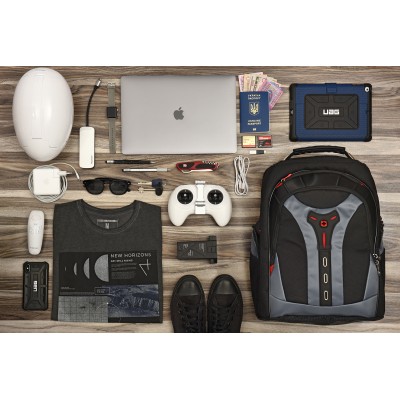 Рюкзак для ноутбука, Wenger Pegasus 17", чорно-сірий (600639)