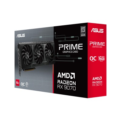 Вiдеокарта ASUS Radeon RX 9070 16GB GDDR6 OC PRIME-RX9070-O16G (90YV0LI1-M0NA00) Вiдеокарта ASUS Radeon RX 9070 16GB GDDR6 OC PRIME-RX9070-O16G (90YV0LI1-M0NA00)