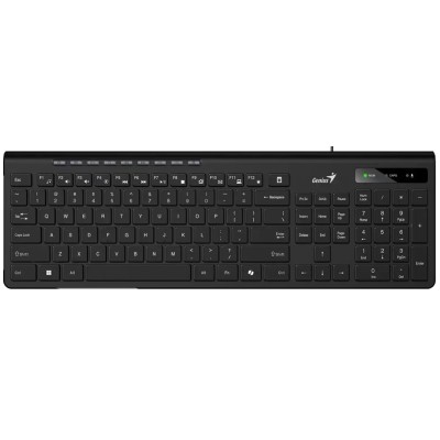 Клавіатура GENIUS SlimStar 230II, Чорний